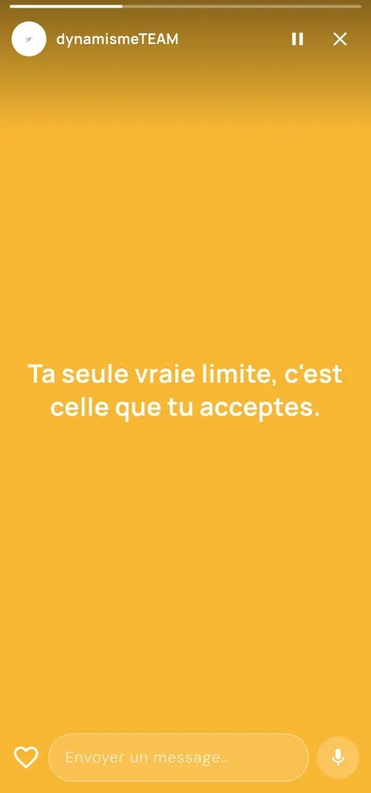Une story dans Thrives